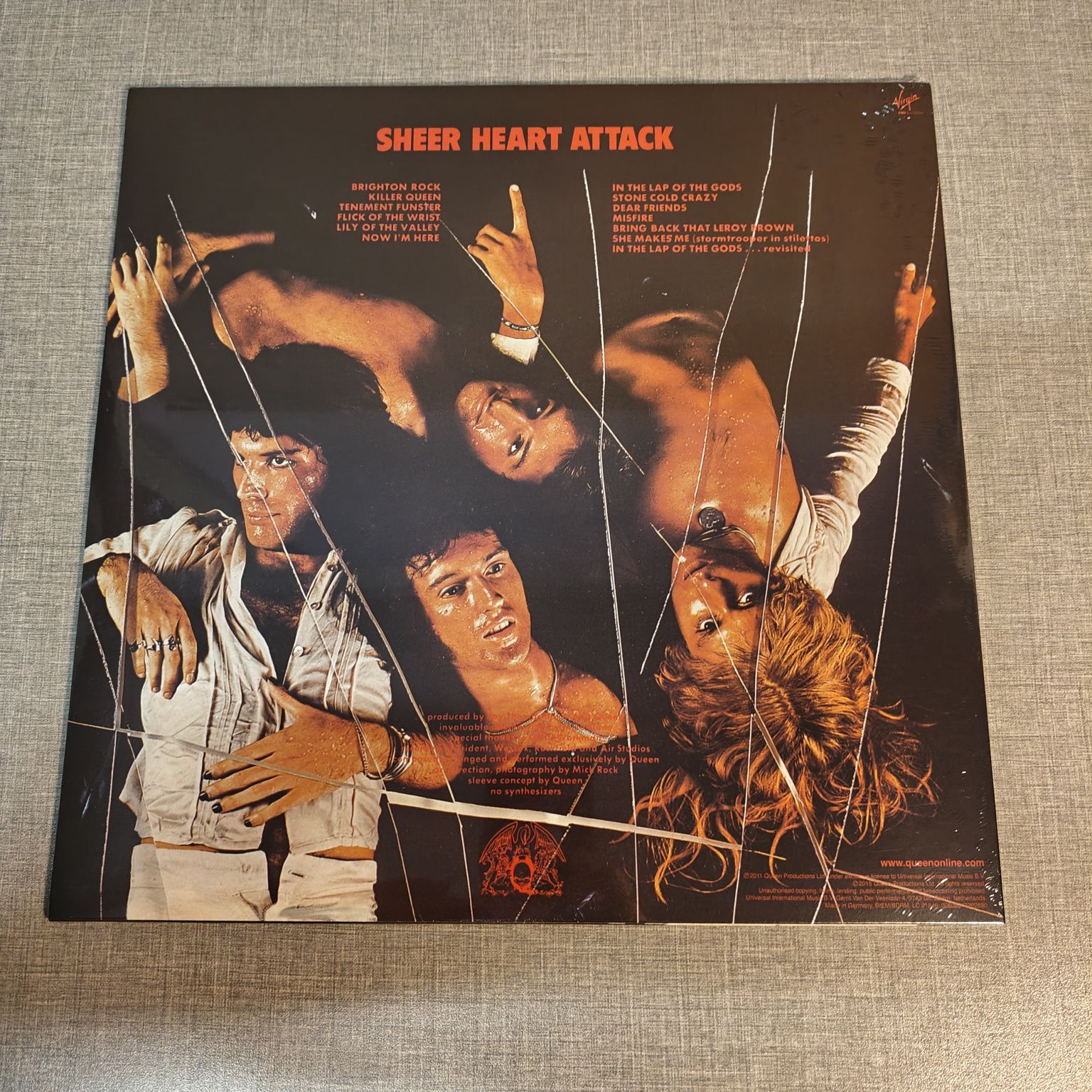 Queen : Sheer Heart Attack LP / Вінілова Платівка Винил Vinyl