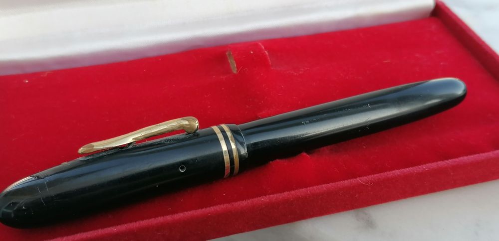 caneta aparo antiga konklin toledo