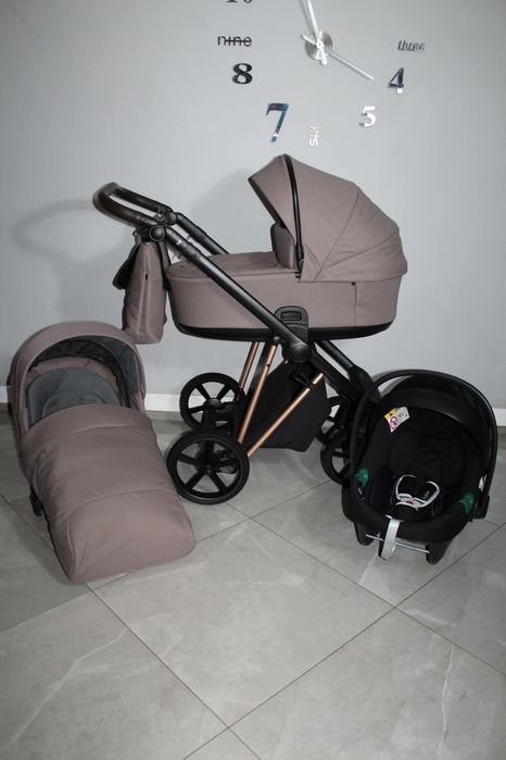 Jak Nowy! Wózek 3w1 Roan Ivi Cocoa