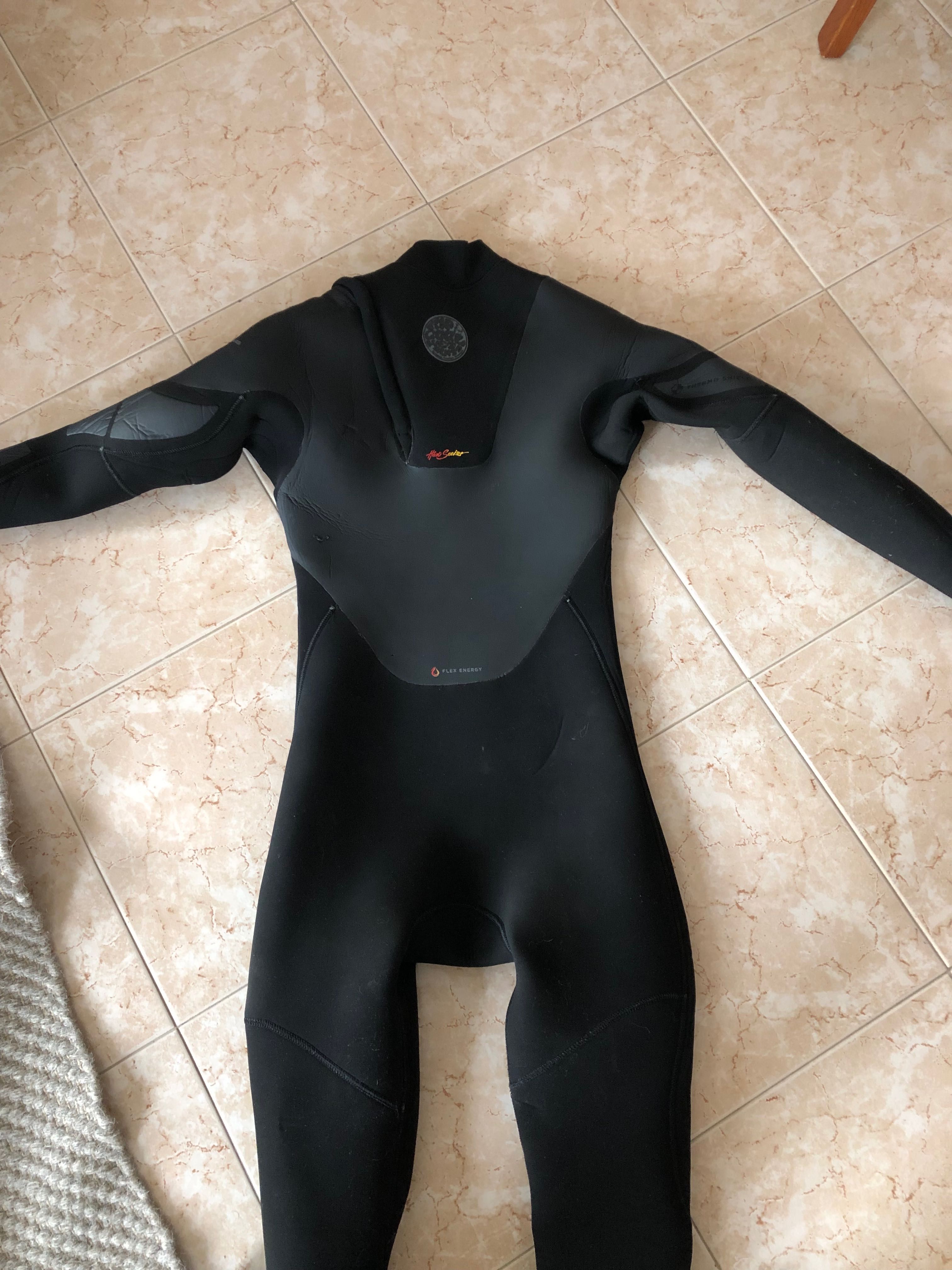 Wetsuit Fato Rip curl heatseeker