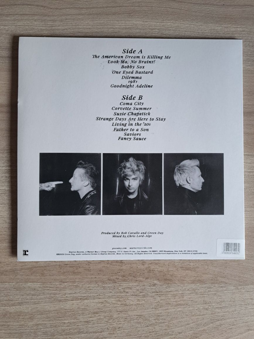 Green Day - Saviors - Light Rose VINYL Jasnoróżowy WINYL