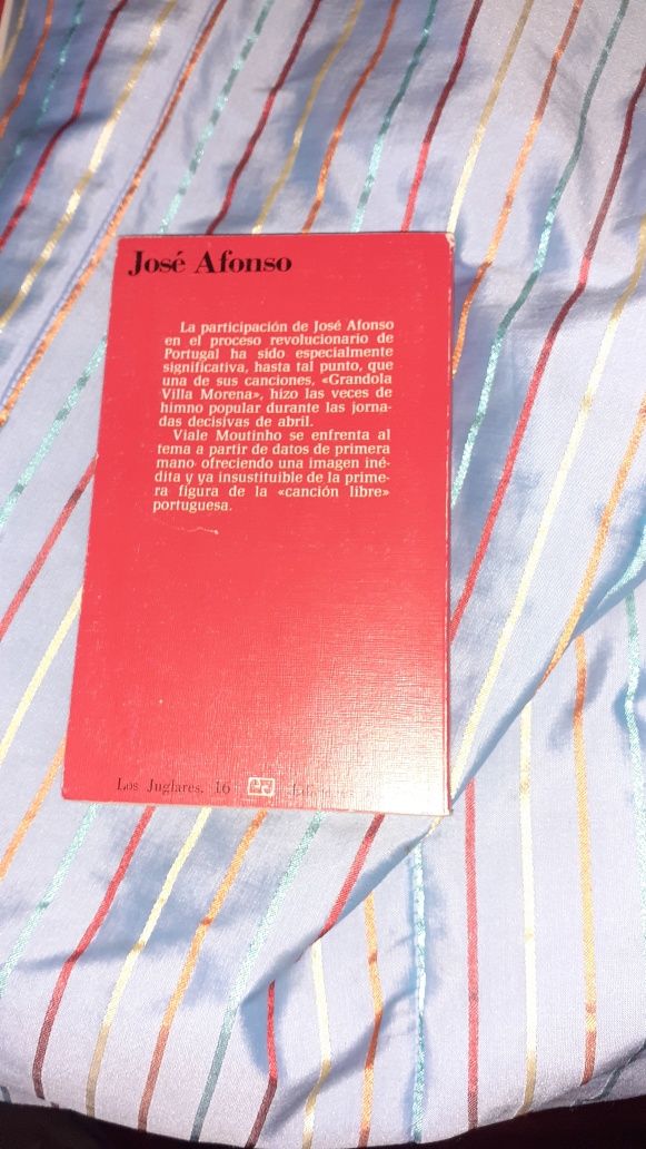 José Afonso livro raro Viale Moutinho 1975