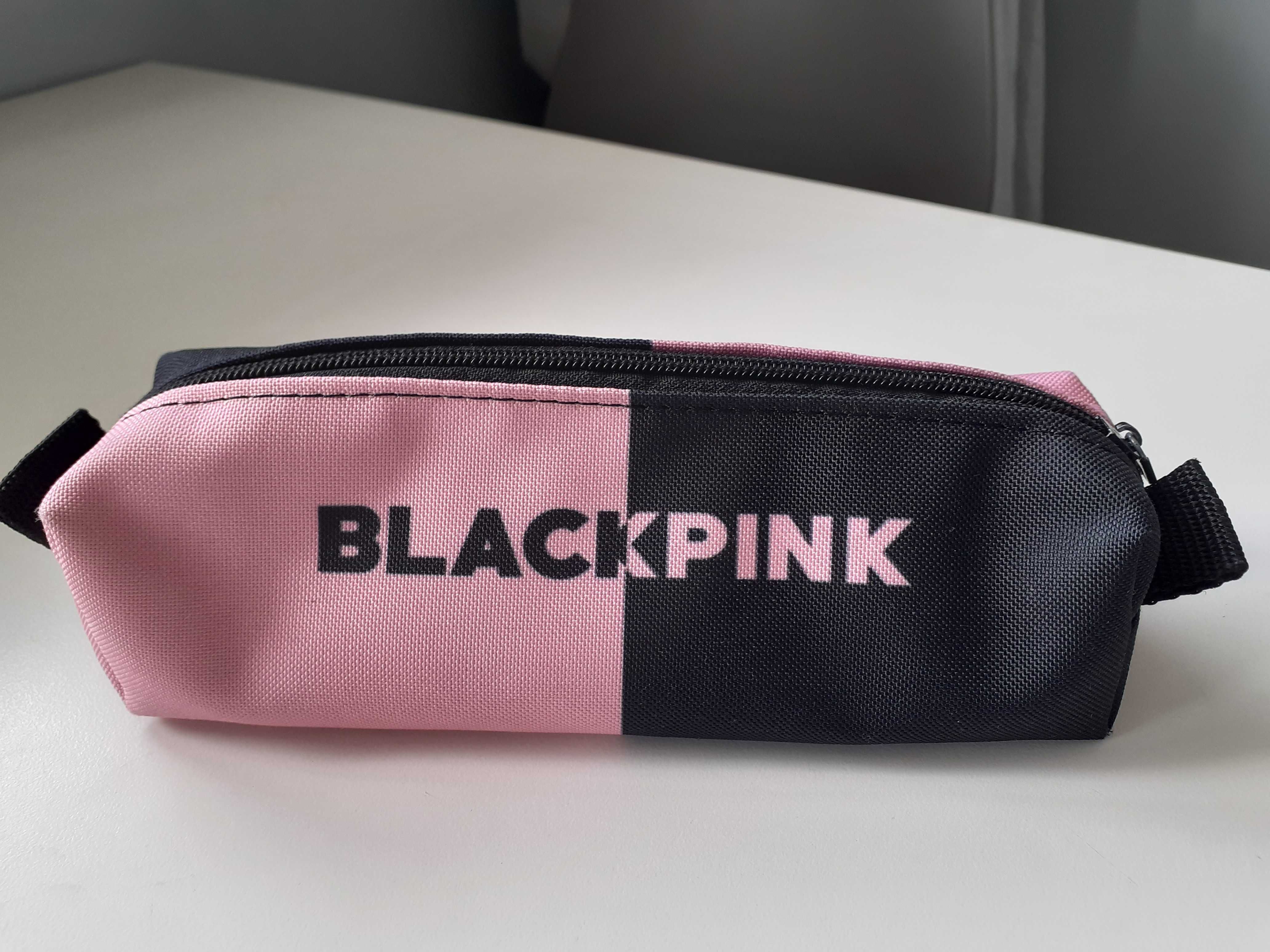 Black Pink piórnik saszetka