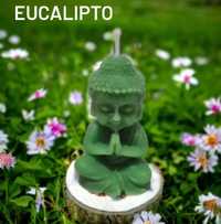 Buda vela Aromática Eucalipto