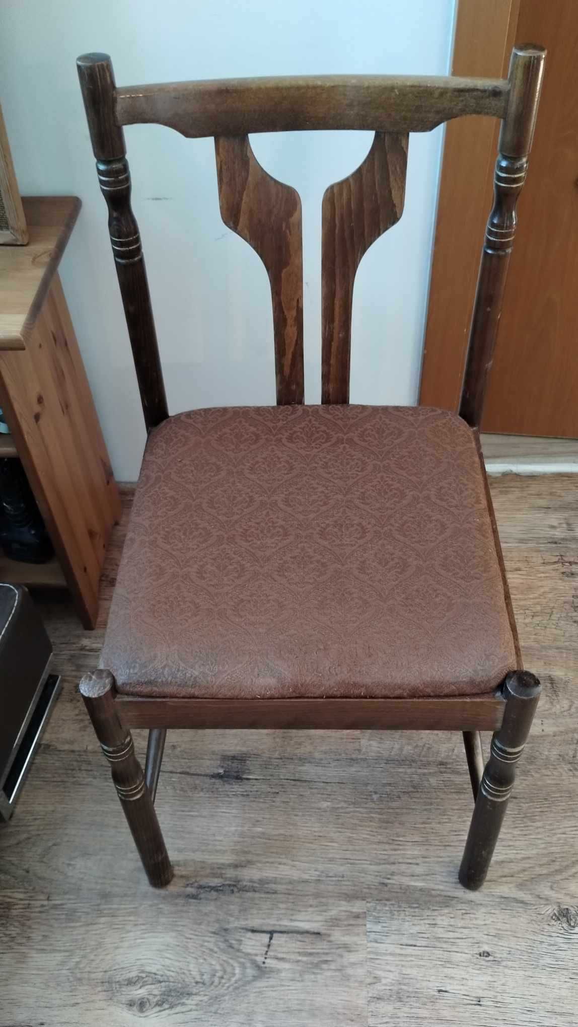 krzesło drewniane do renowacji 2 szt