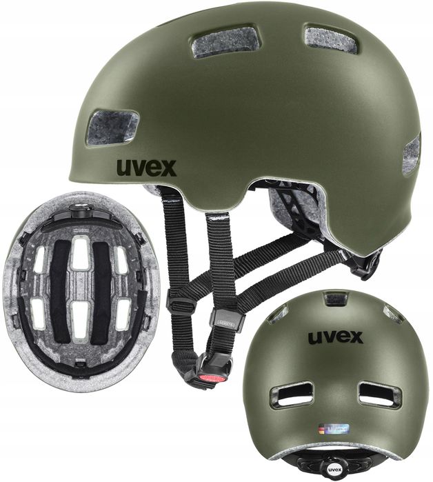 Uvex HLMT 4 CC 51-55 cm kask rowerowy orzech S