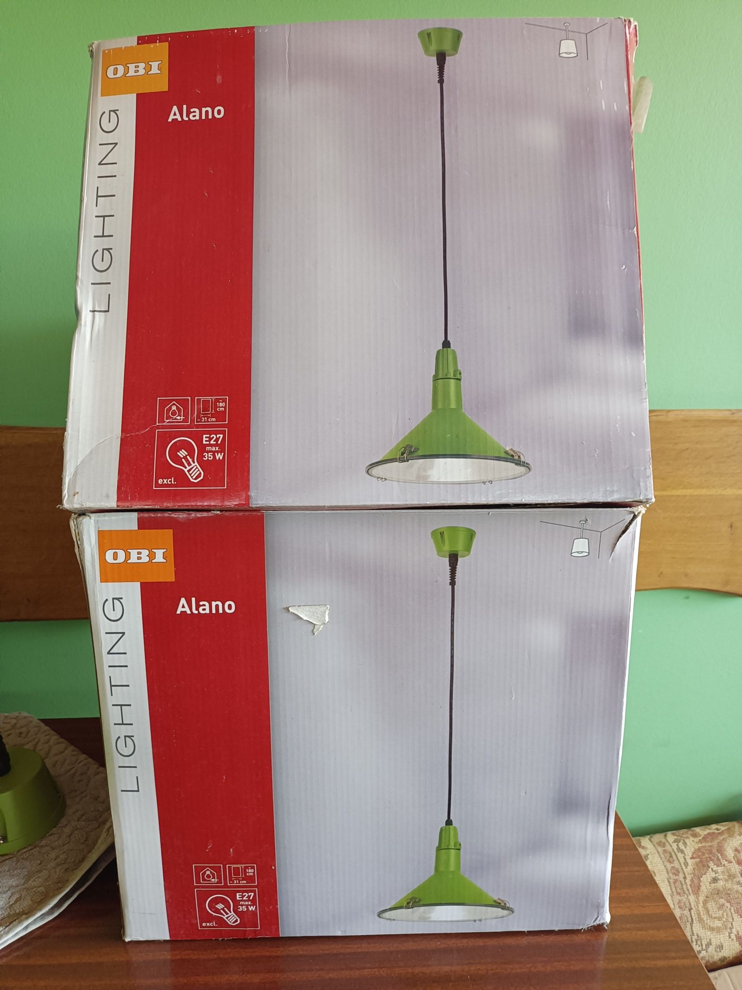 Lampa wisząca Alano 2 szt( Nowe )