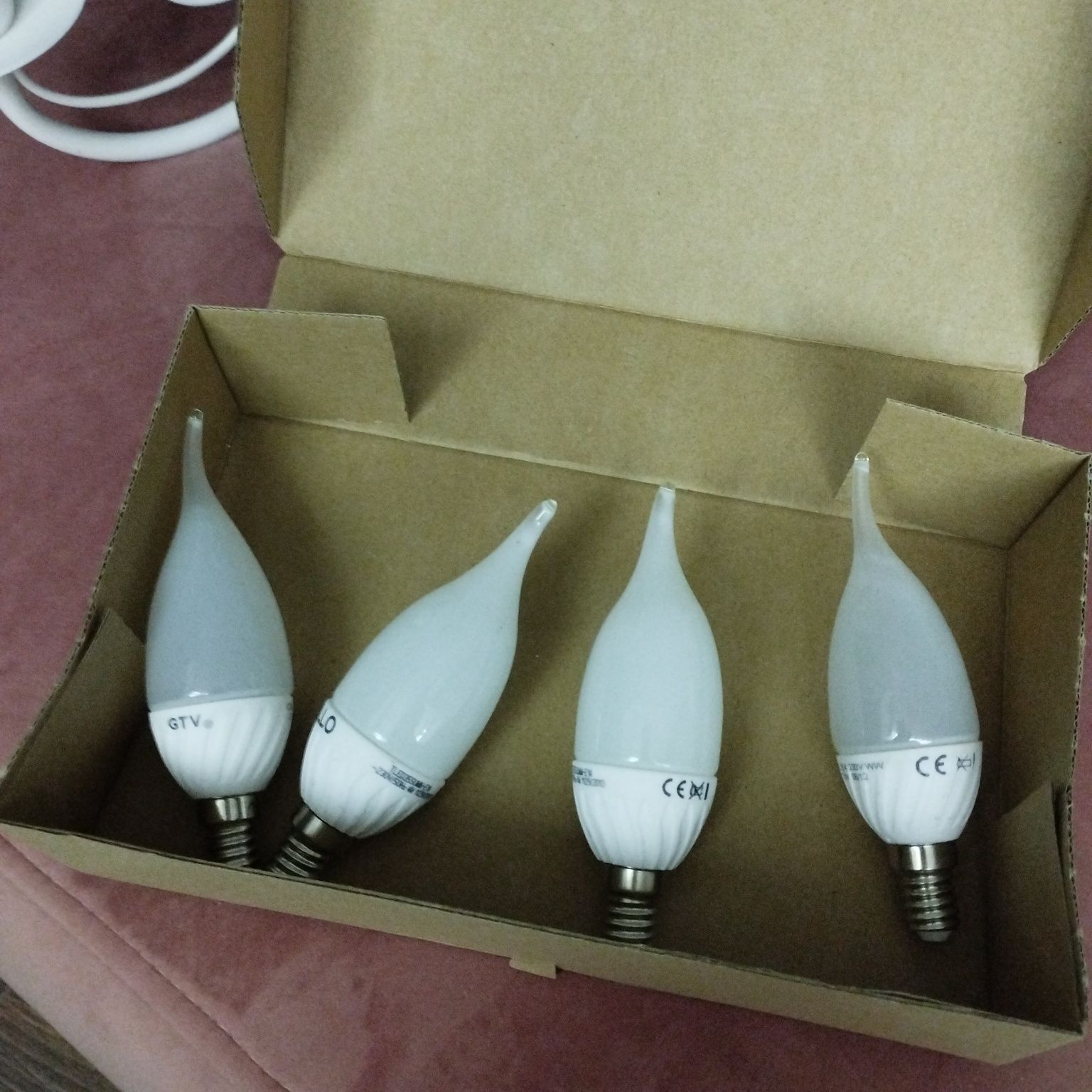 Lampa sufitowa metalowa + 7 żarówek
