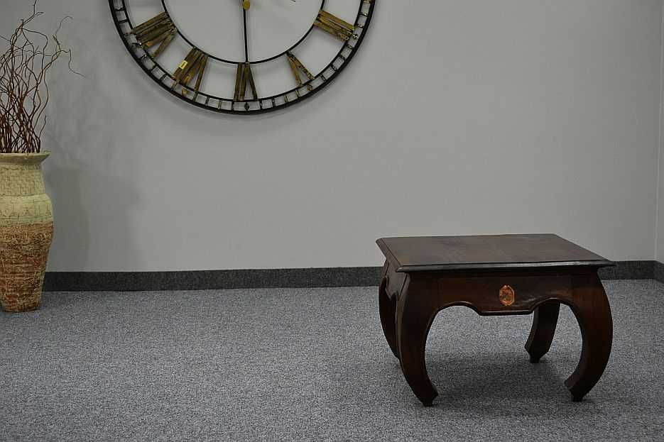 STOLIK 60x60 cm, drewniany, akacja lakierowana, seria OPIUM, -30%