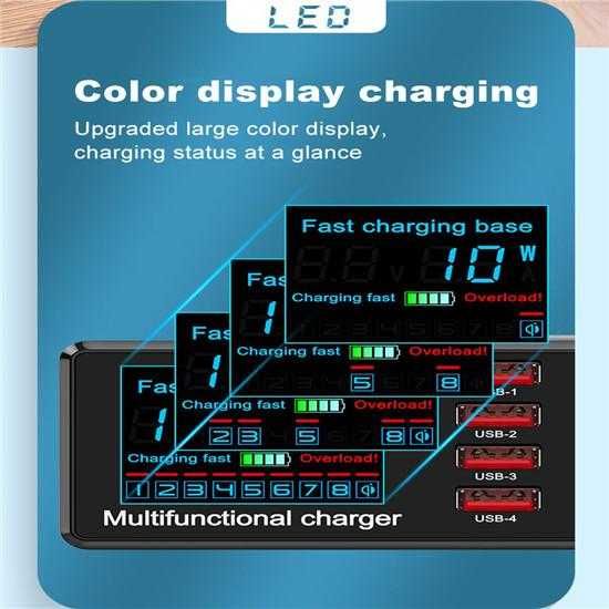 carregador carga rápida usb carregador em S/fio pd 100 w