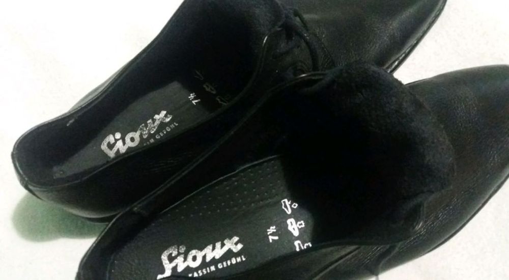 туфлі з Німеччини натуральна шкіра фірма Sioux.