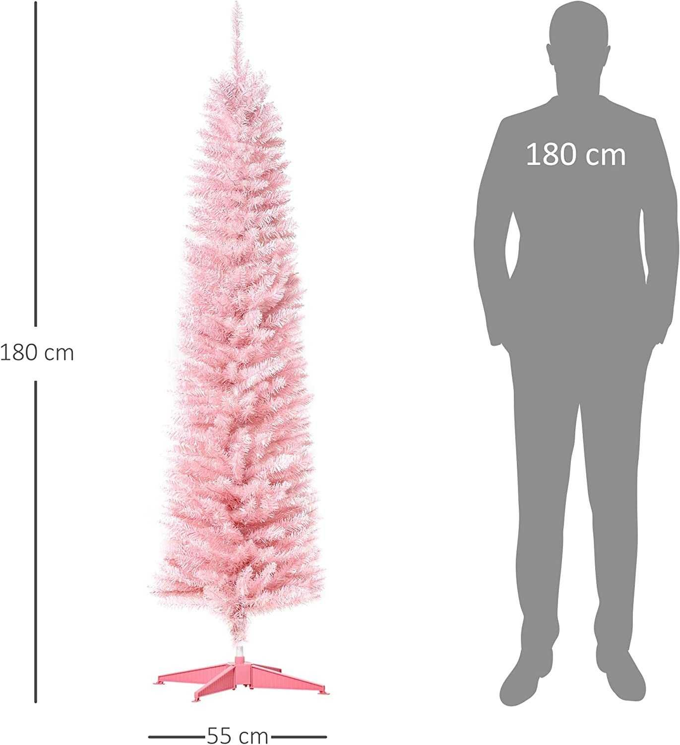 Árvore de Natal artificial, 180 cm