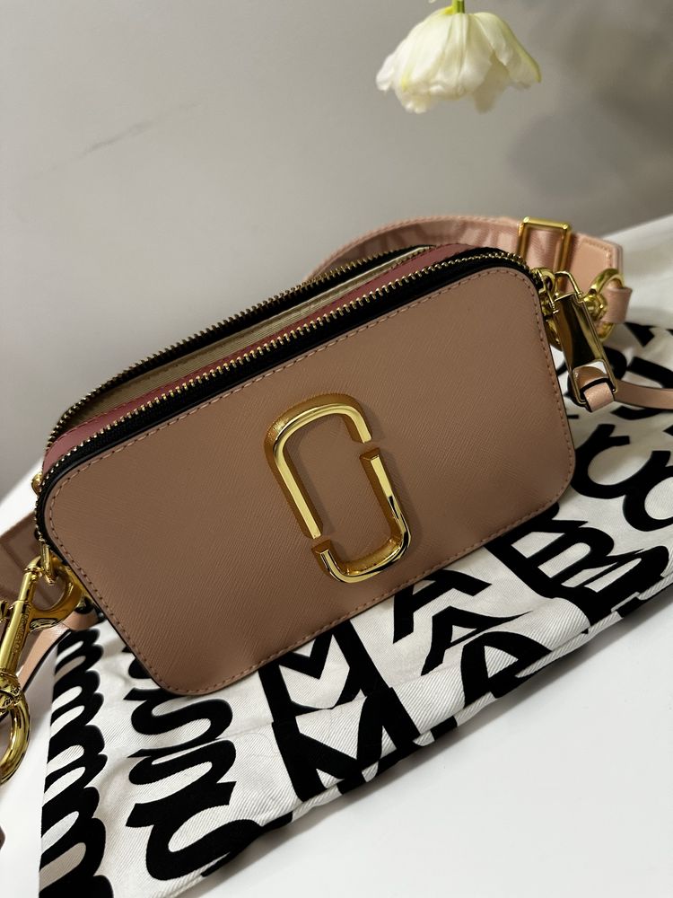 Marc Jacobs torebka Snapshot pink rozowa