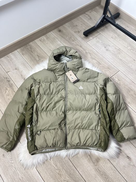 Пуховик Nike ACG lunar Lake Therma-fit primaloft-хакі