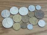 conjunto moedas francesas varias datas