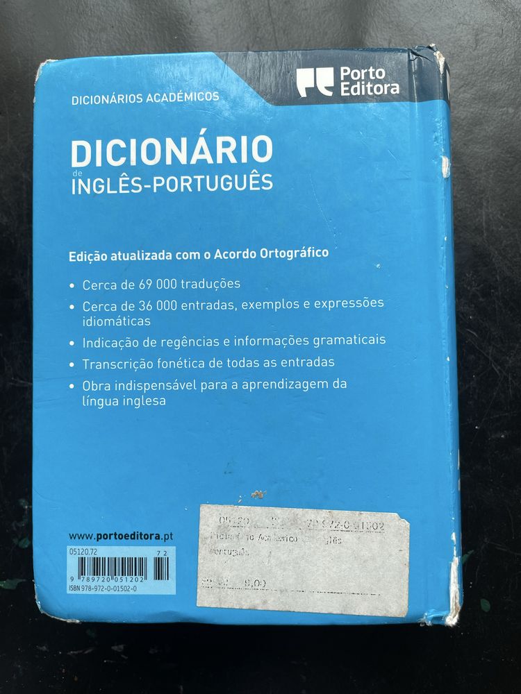Dicionário inglês português