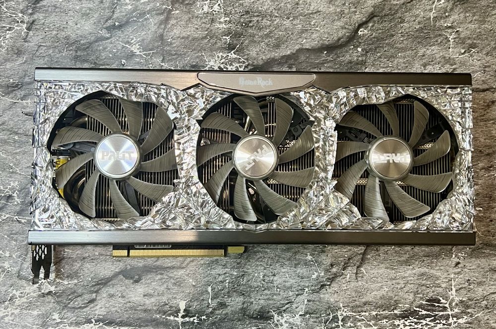 Видеокарта Palit RTX 3080 10gb GAMEROCK