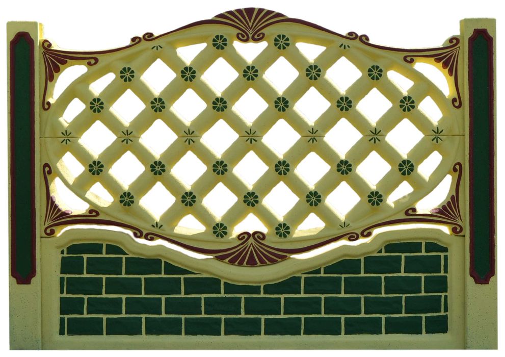 Ogrodzenie betonowe. płot betonowy