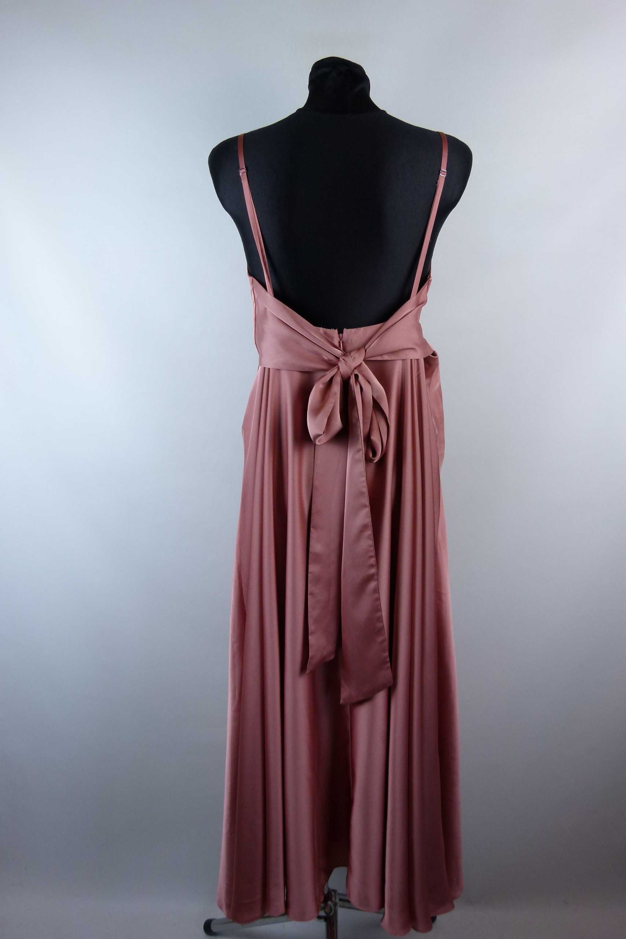 Asos satynowa sukienka maxi 18 / 46