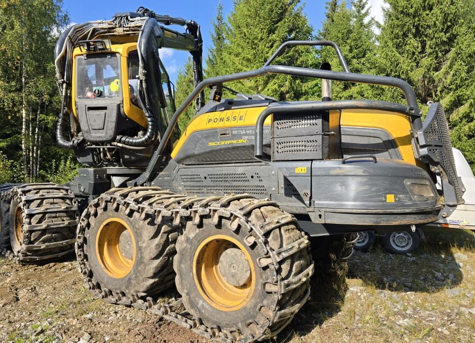 Maszyna leśna do ścinki drzew Harvester Ponsse Scorpion Finansowanie!