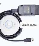 Kabel diagnostyczny  VCDS 21.3, polski język.