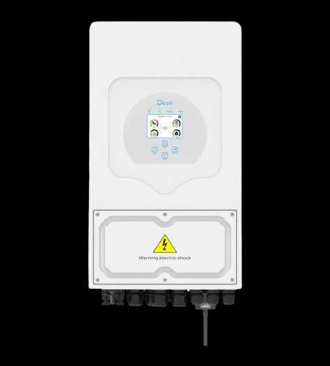 Гібридний інвертор SUN-05K-SG03LP1-EU Deye WiFi (5kW,1 фаза,2 MPPT,LV)