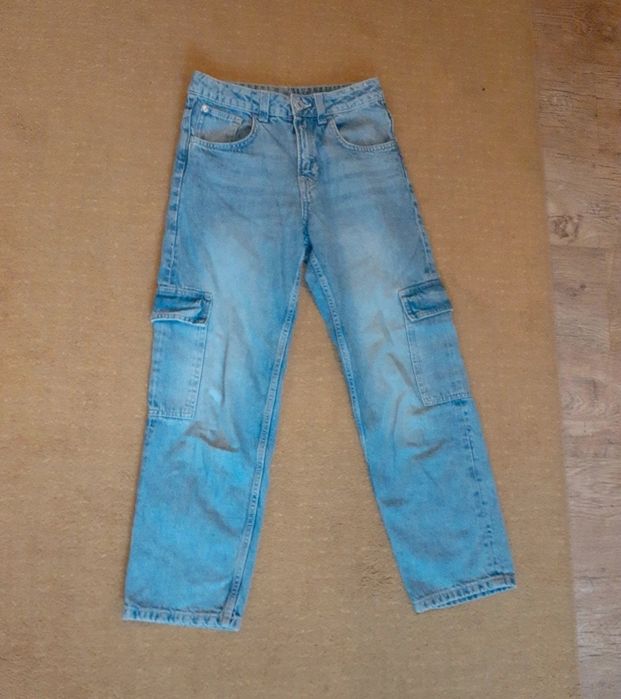 Spodnie jeansy, H&M, rozm.  152