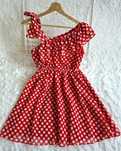 Pin up 34 XS sukienka  vintage