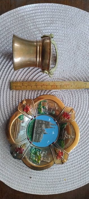 Мідний посуд.  Декор.