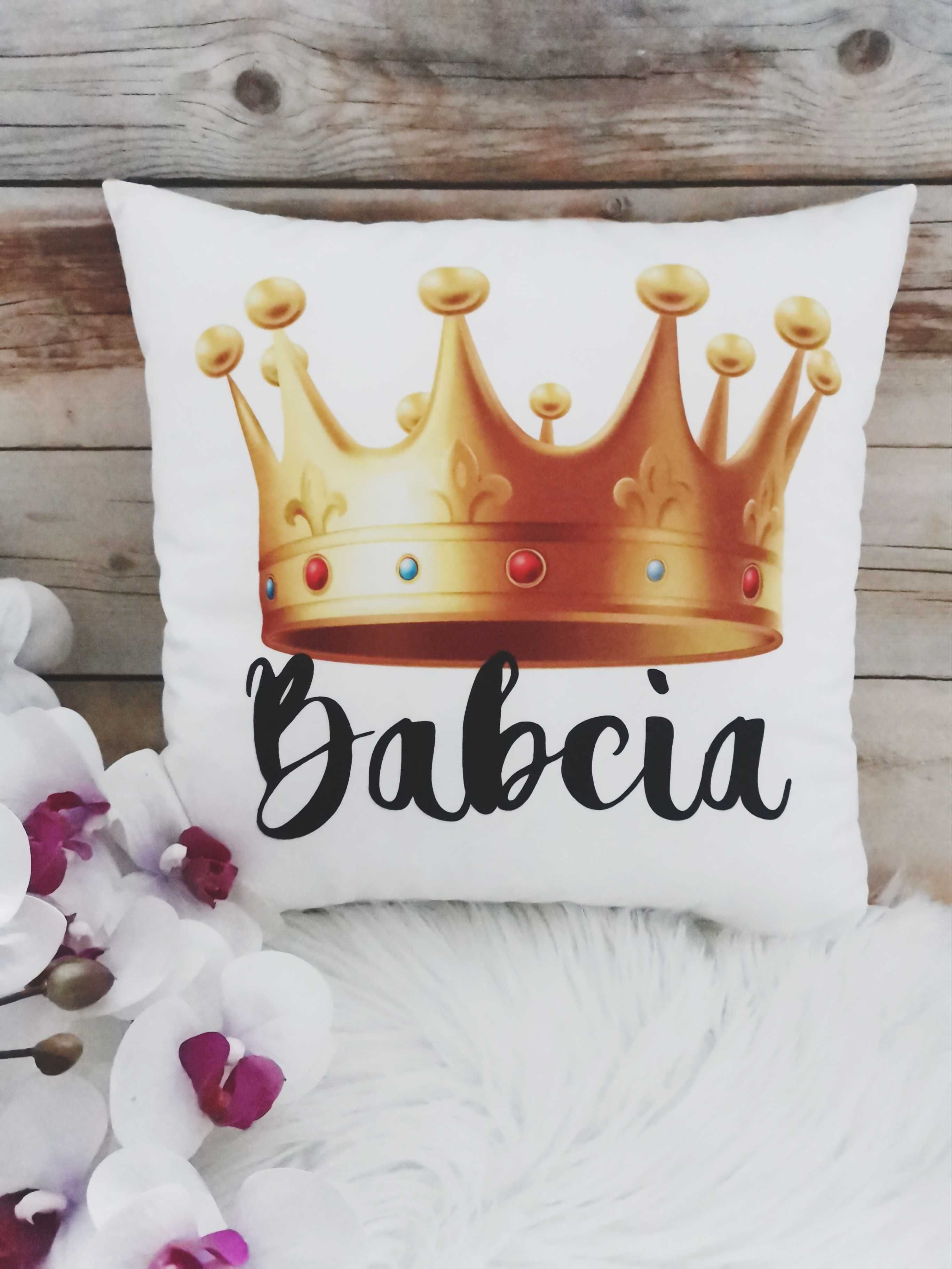 Ozdobna poduszka dla babci. Dzień Babci