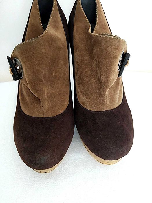 Женские ботинки боты ботильоны на каблуке Desire Unique, 37 размер