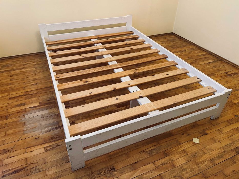 Łóżko sosnowe rama + stelaż pod materac 140x200 cm