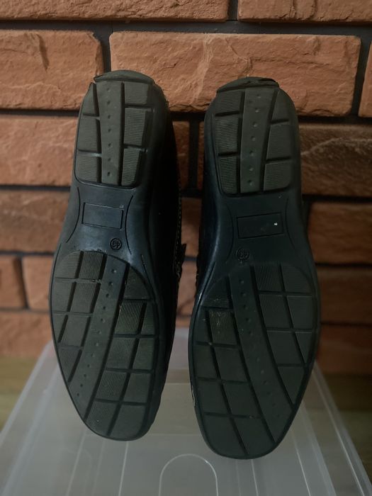 Bata skorzane  mokasyny meskie BATA 43