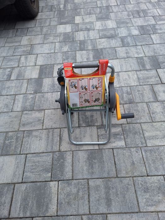 Wózek bęben na wąż ogrodowy hozelock nowy