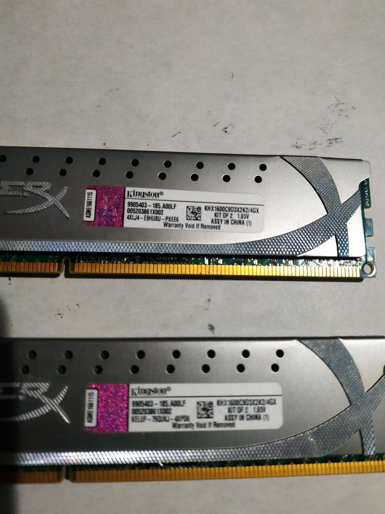 Оперативная память DDR-3 2GB Kingston Hyper Genesis.Новая.