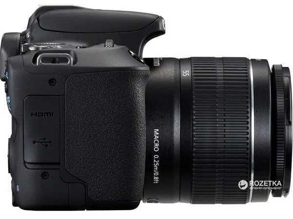 Aparat Canon EOS 200D Kit EF-S 18-55mm f/3.5-5.6 III Czarny