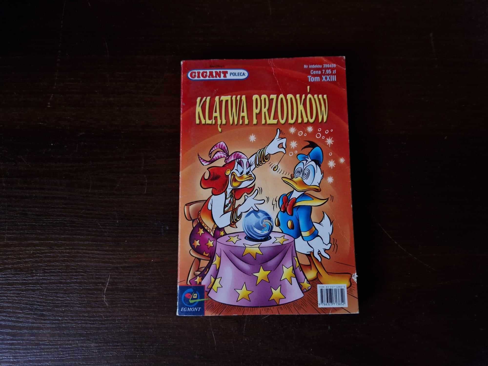 Komiks Kaczor Donald TOM XXIII Klątwa Przodków GIGANT