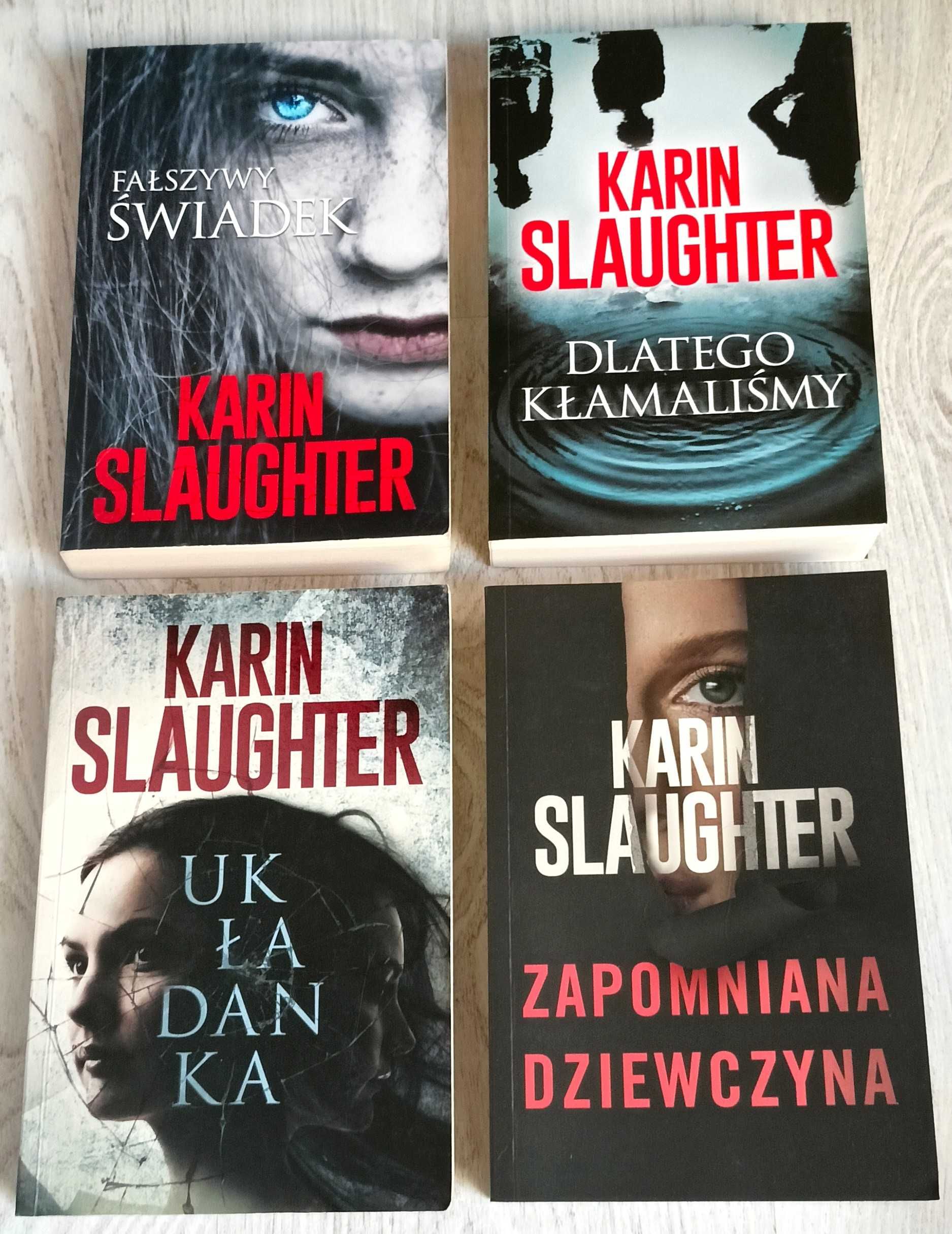 4x Slaughter Dlatego kłamaliśmy Układanka Fałszywy świadek Zapomniana