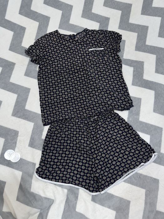 Костюм шорты футболка женский