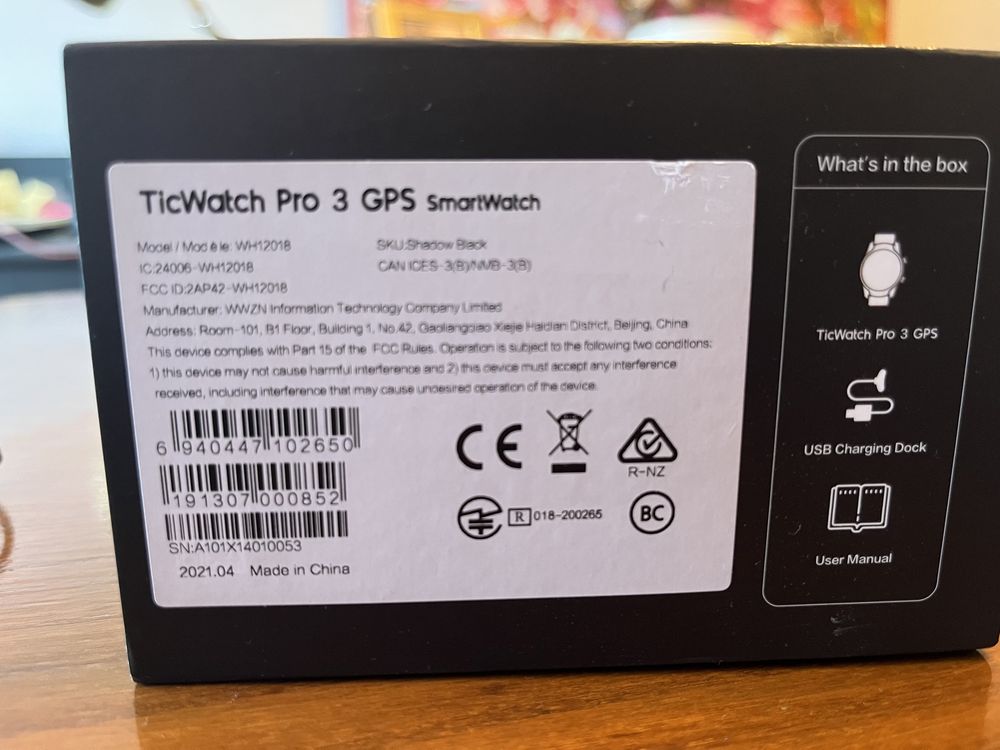 Ticwatch PRO 3 GPS - Troco por Apple Watch