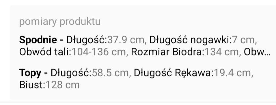 Komplet letni size plus