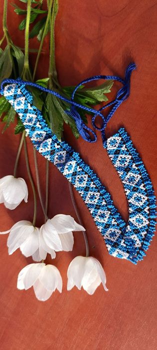 Силянки, Гердани, Прикраси з бісеру