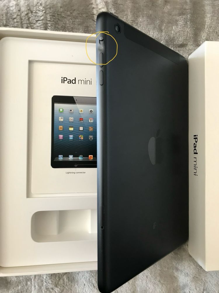 iPad mini Wi-Fi Cellular 16Gb Black (MD534LL/A)