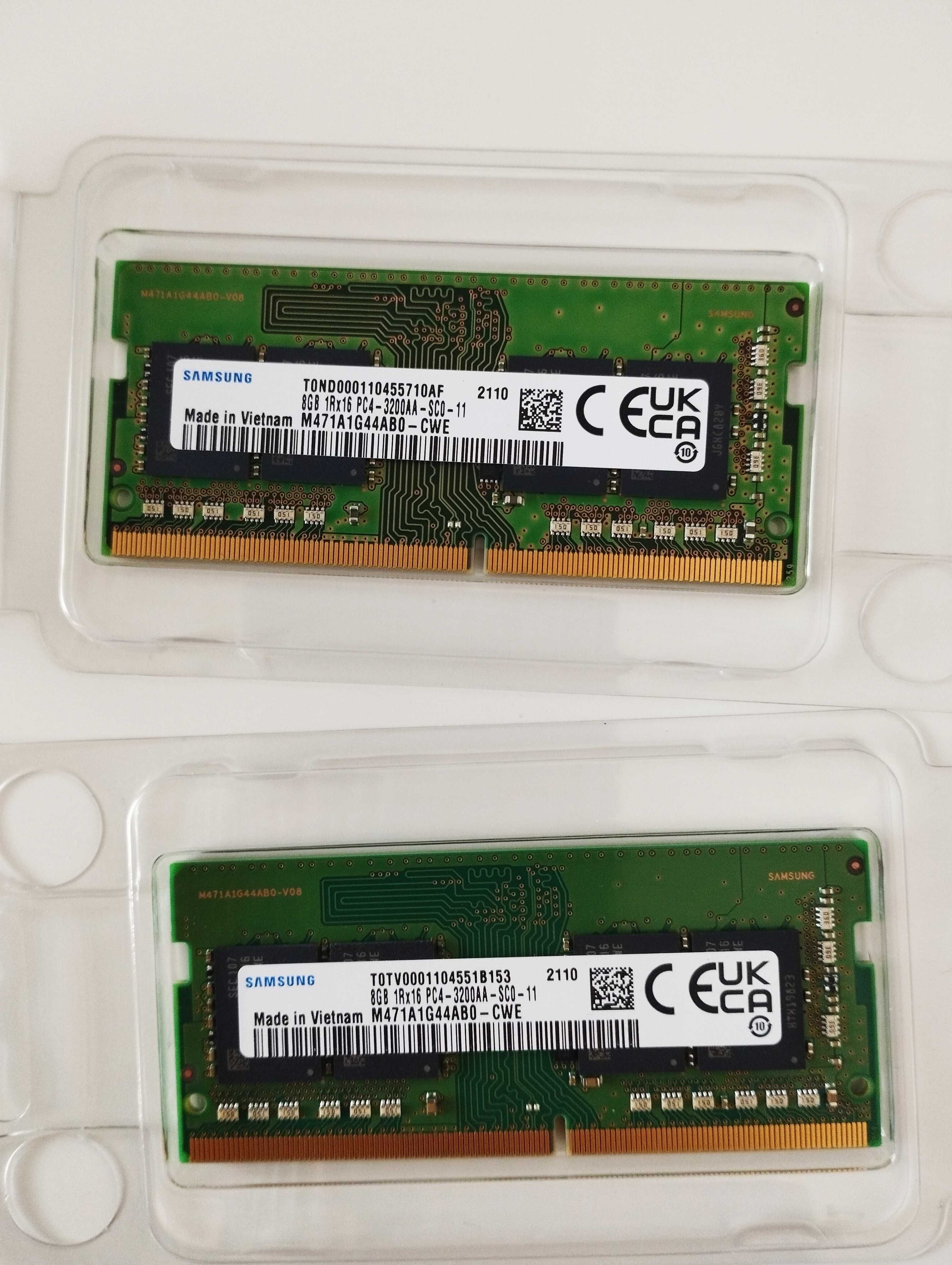 Samsung 16GB (2x8GB)  SO-DIM 3200 Mhz