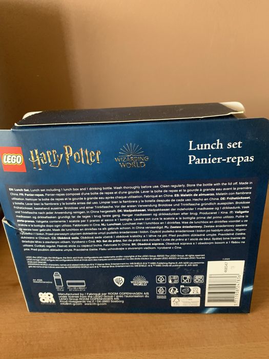 Nowy lunch set bidon+pudełko LEGO zestaw śniadaniowy lunchbox