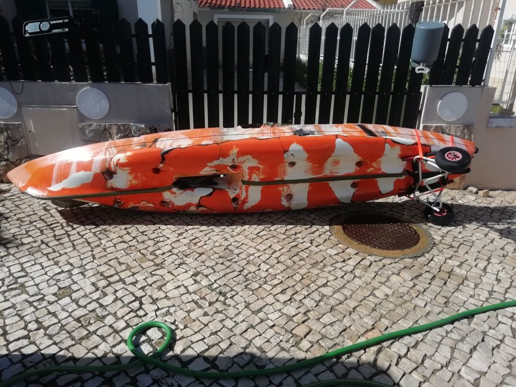 Kayak catcher pedais