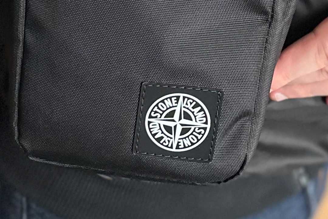 Сумка Stone Island, спортивна барсетка Стон Айленд, топовий месенджер