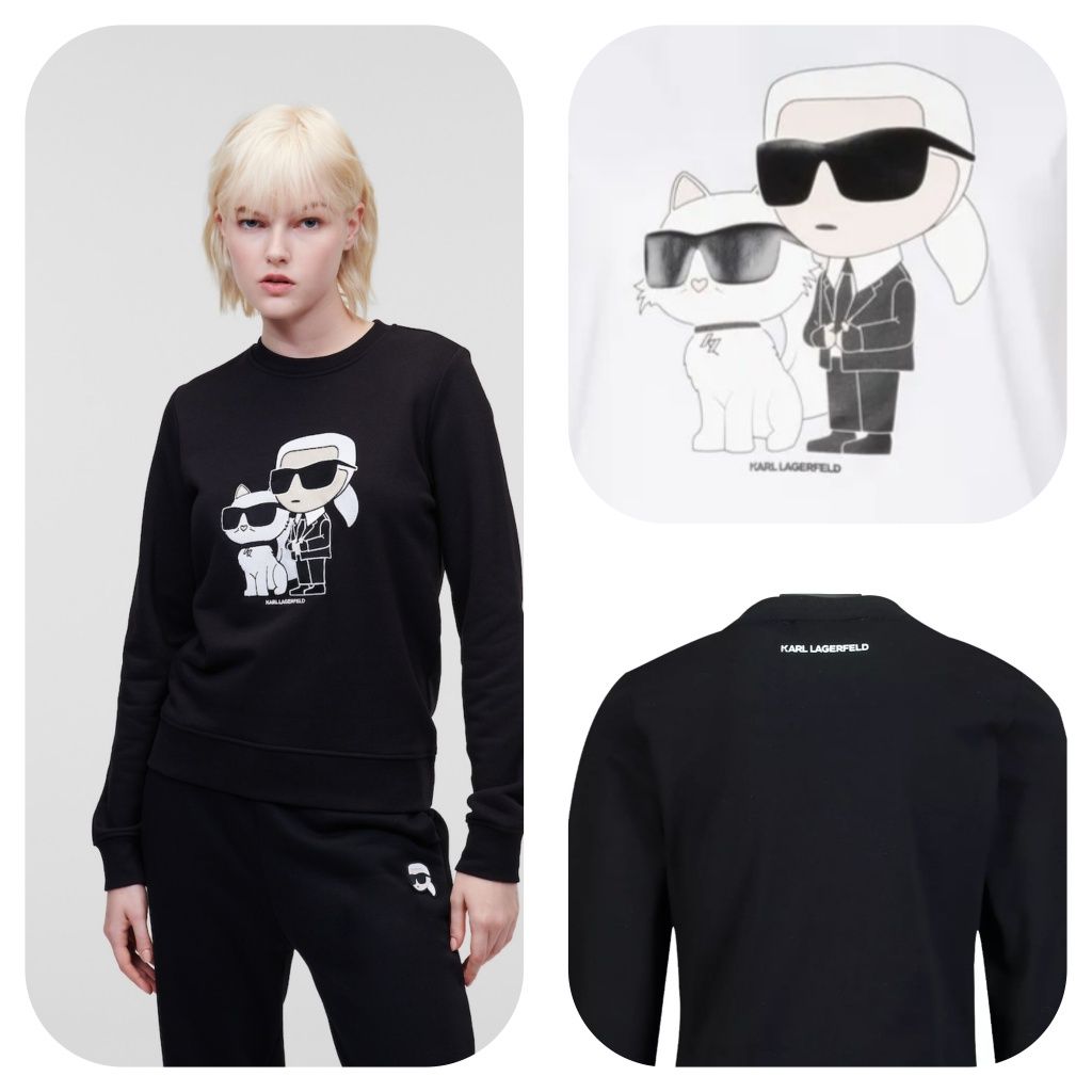 Свитшот кофта Karl Lagerfeld в размере XS, S, M, L оригинал