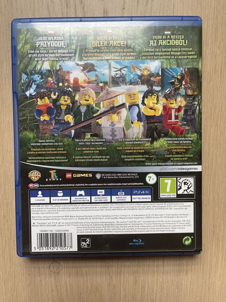 LEGO Ninjago Movie Video Game PS4