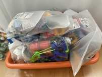 Lote de brinquedos para bebes e criancas